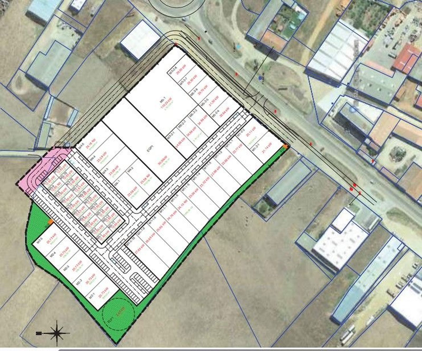 Proyecto urbanización poligono industrial Torralba de Ciudad Rodrigo