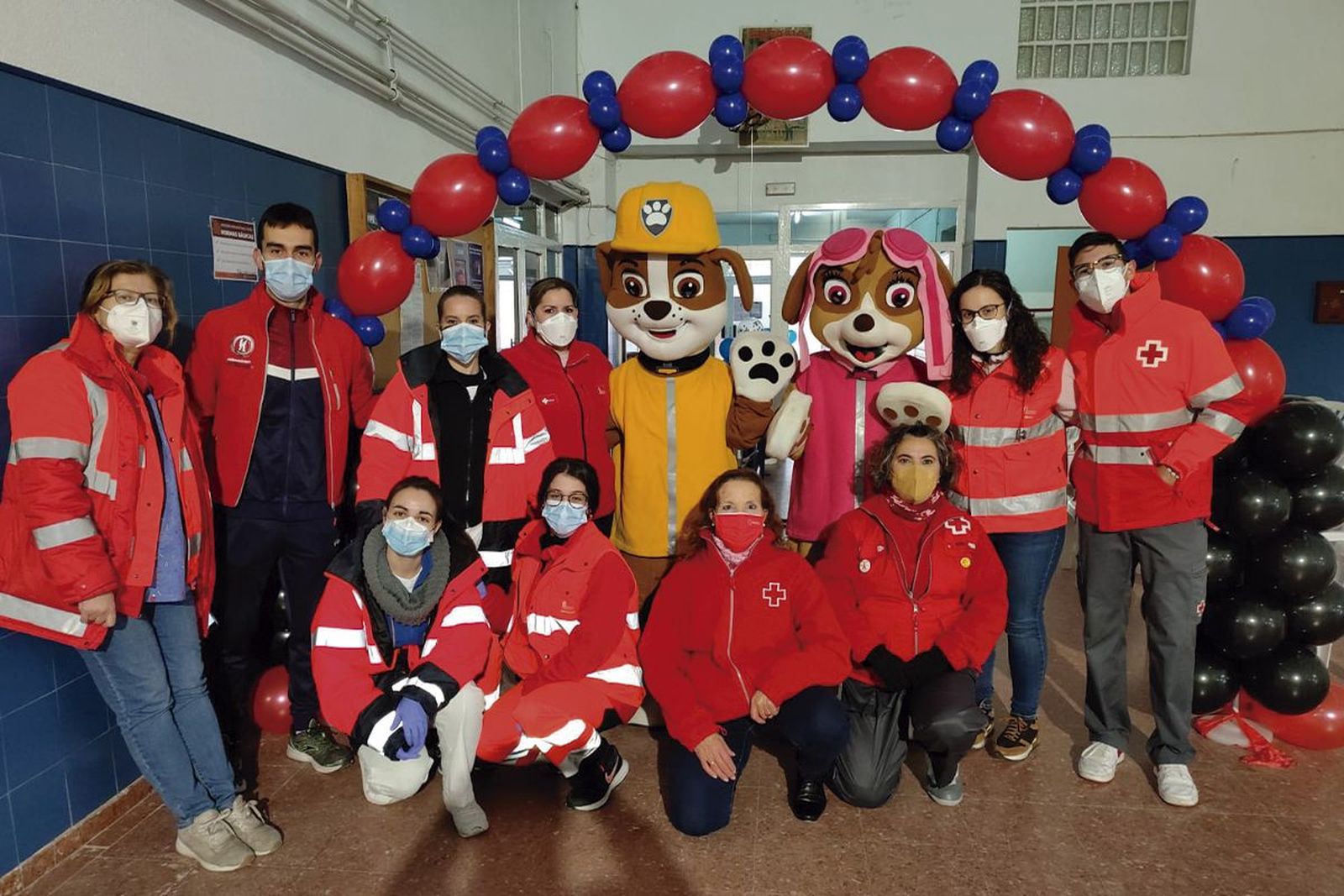 Este miércoles se ha contado con animación especial con motivo de la vacunación pediátrica en Peñaranda