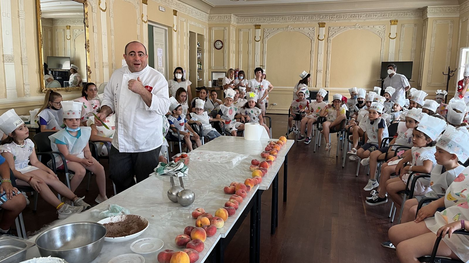 El Centro social ha acogido una masterclass sobre cocina saludable
