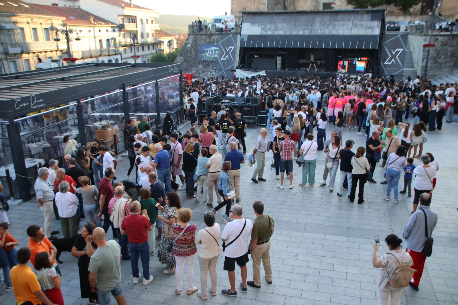Béjar, pasacalles de Peñas y pregón