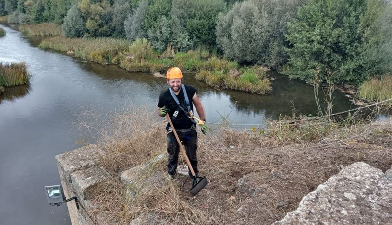 Ciudad Rodrigo Fin limpieza Puente Mayor 