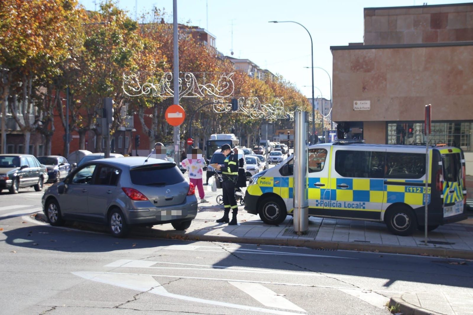 Atropello en la calle Peña de Francia