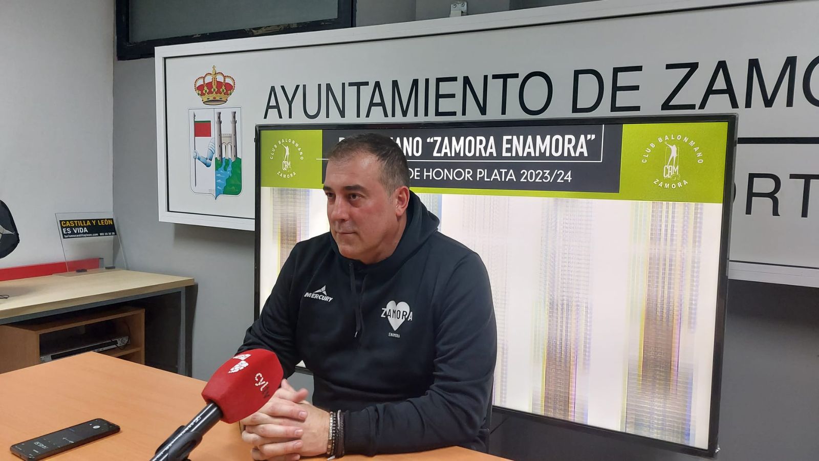Fran González, en rueda de prensa