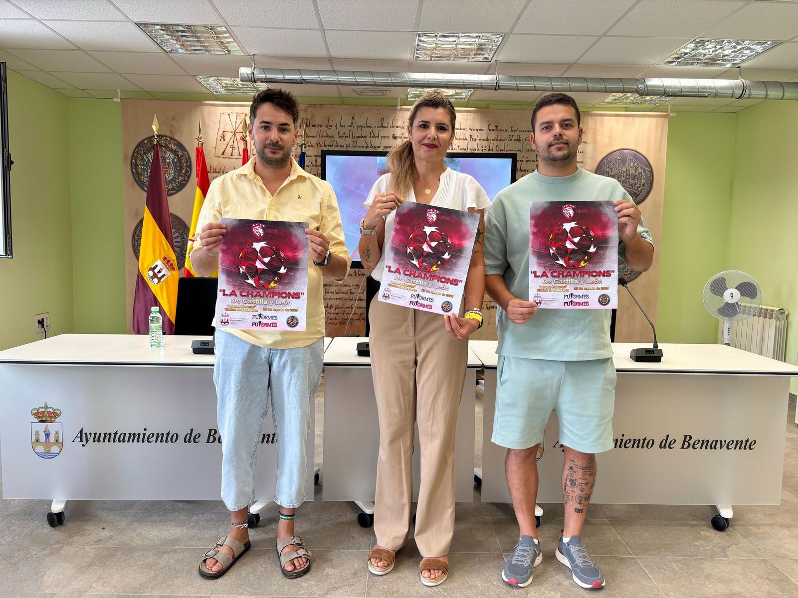 Presentación  ‘Champions’ de Castilla y León de Fútbol