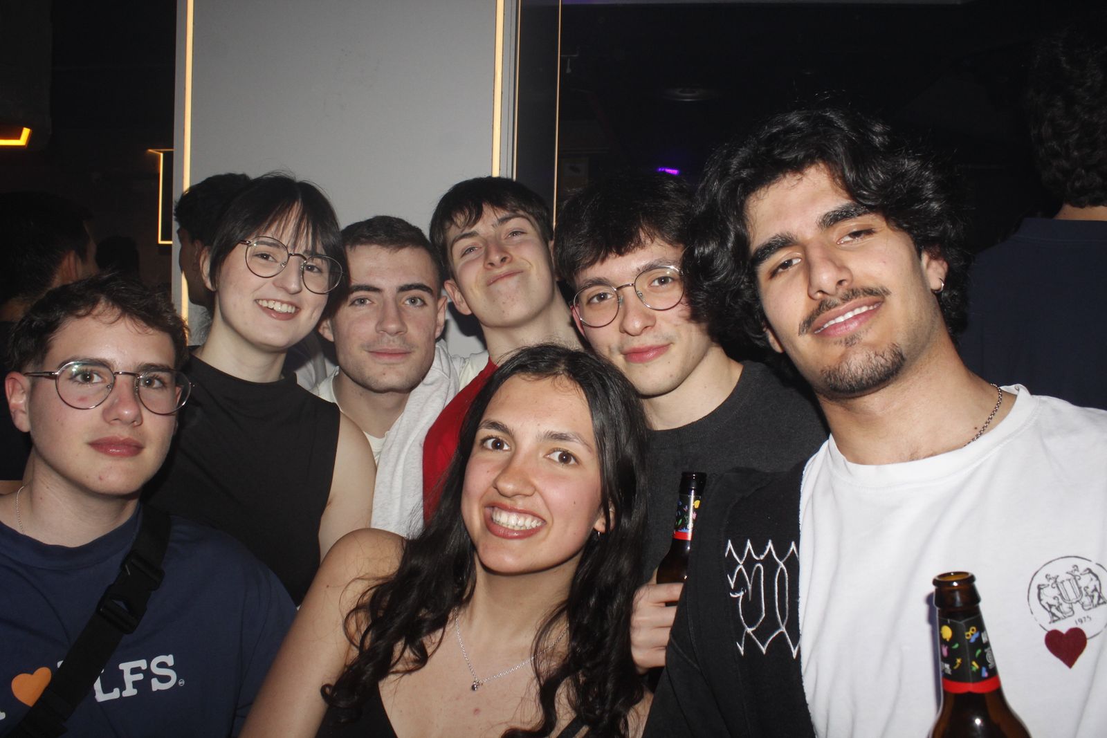 Salamanca de noche, sábado 4 de abril