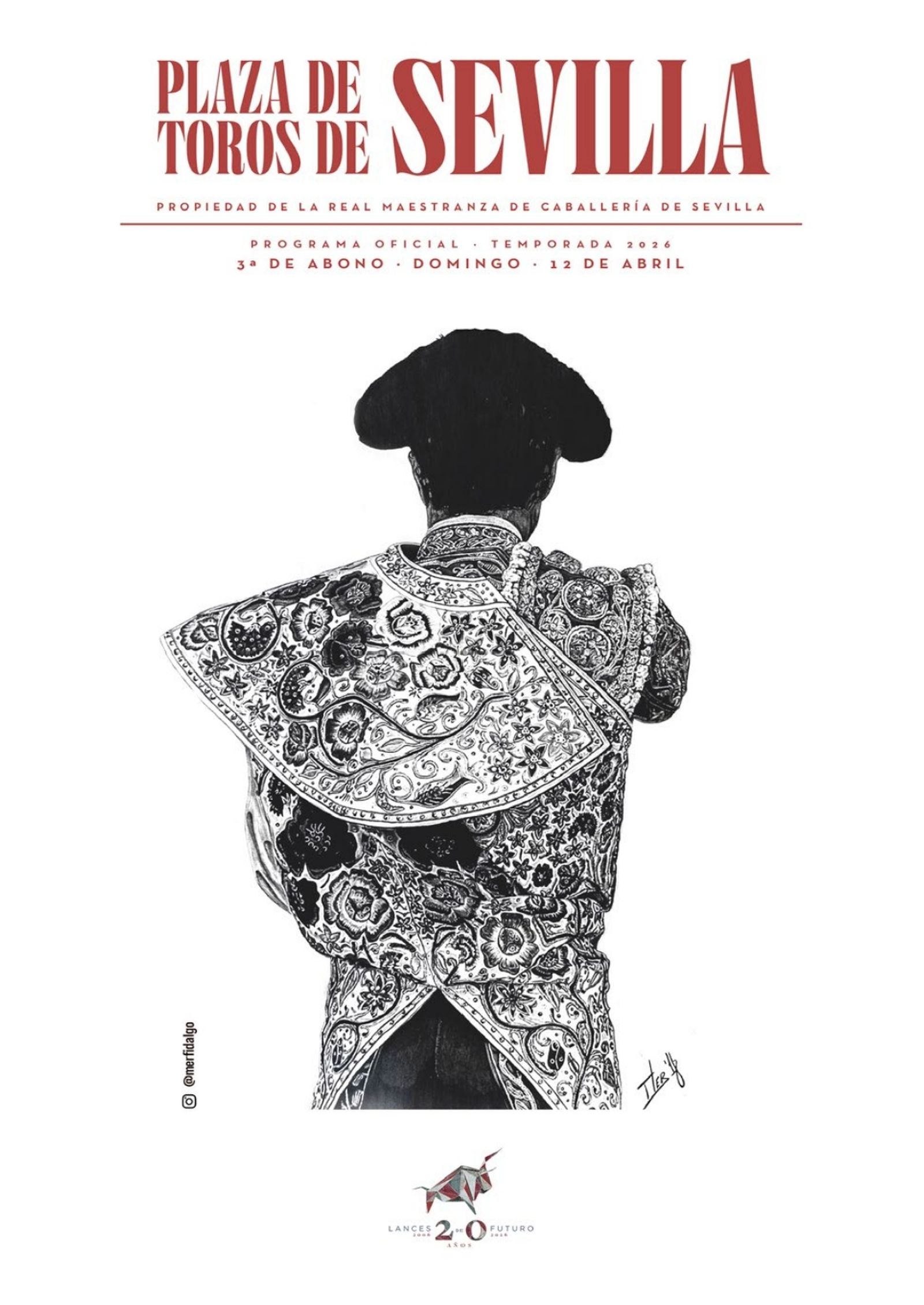 Portada del programa de mano de la Maestranza