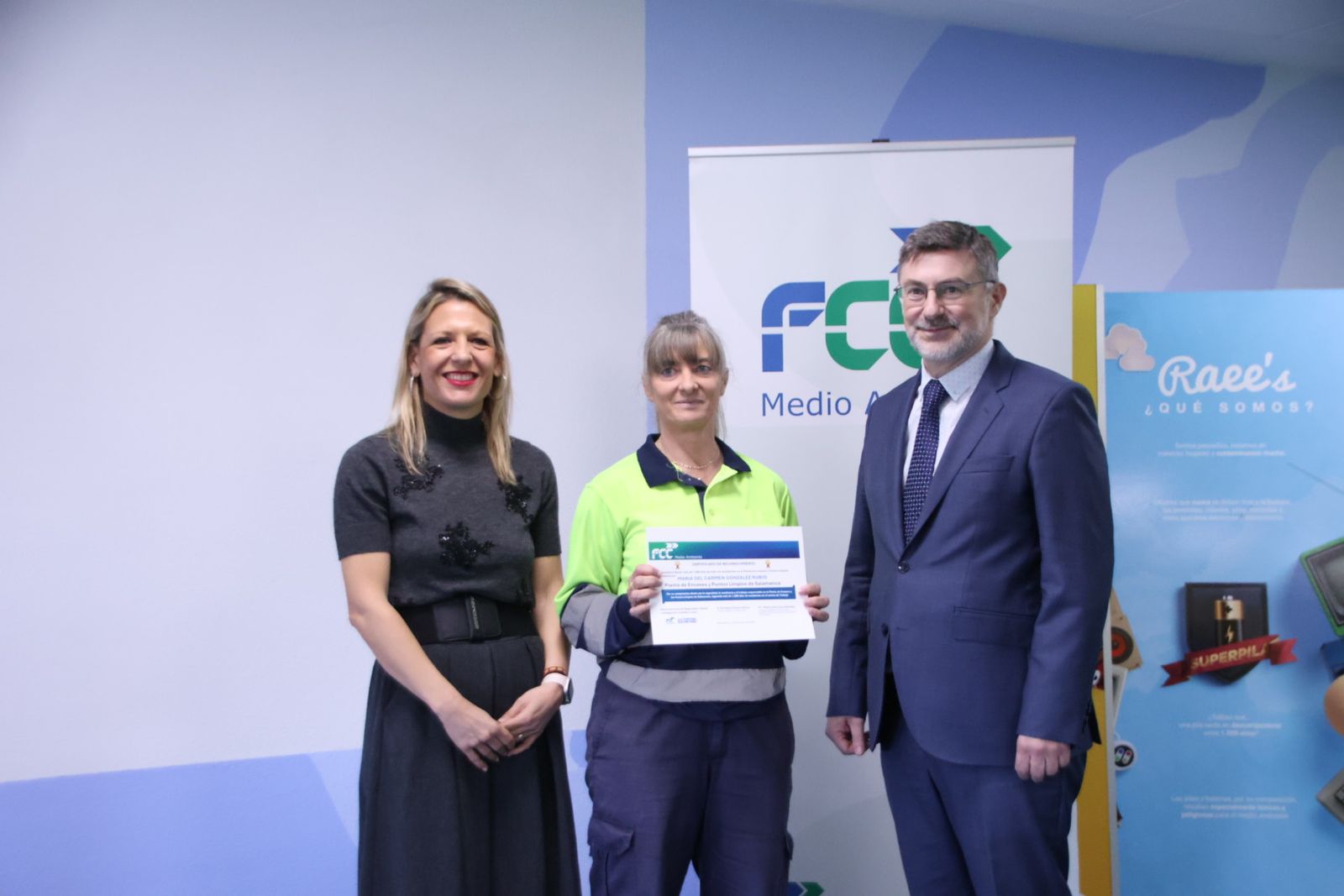 FCC Medio Ambiente celebrará un acto de reconocimiento a los trabajadores de la planta de envases de Salamanca y Puntos Limpios