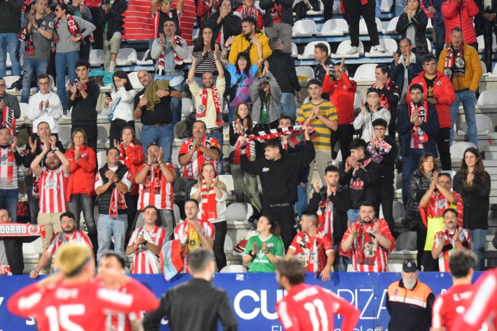 Afición del Zamora CF en El Toralín