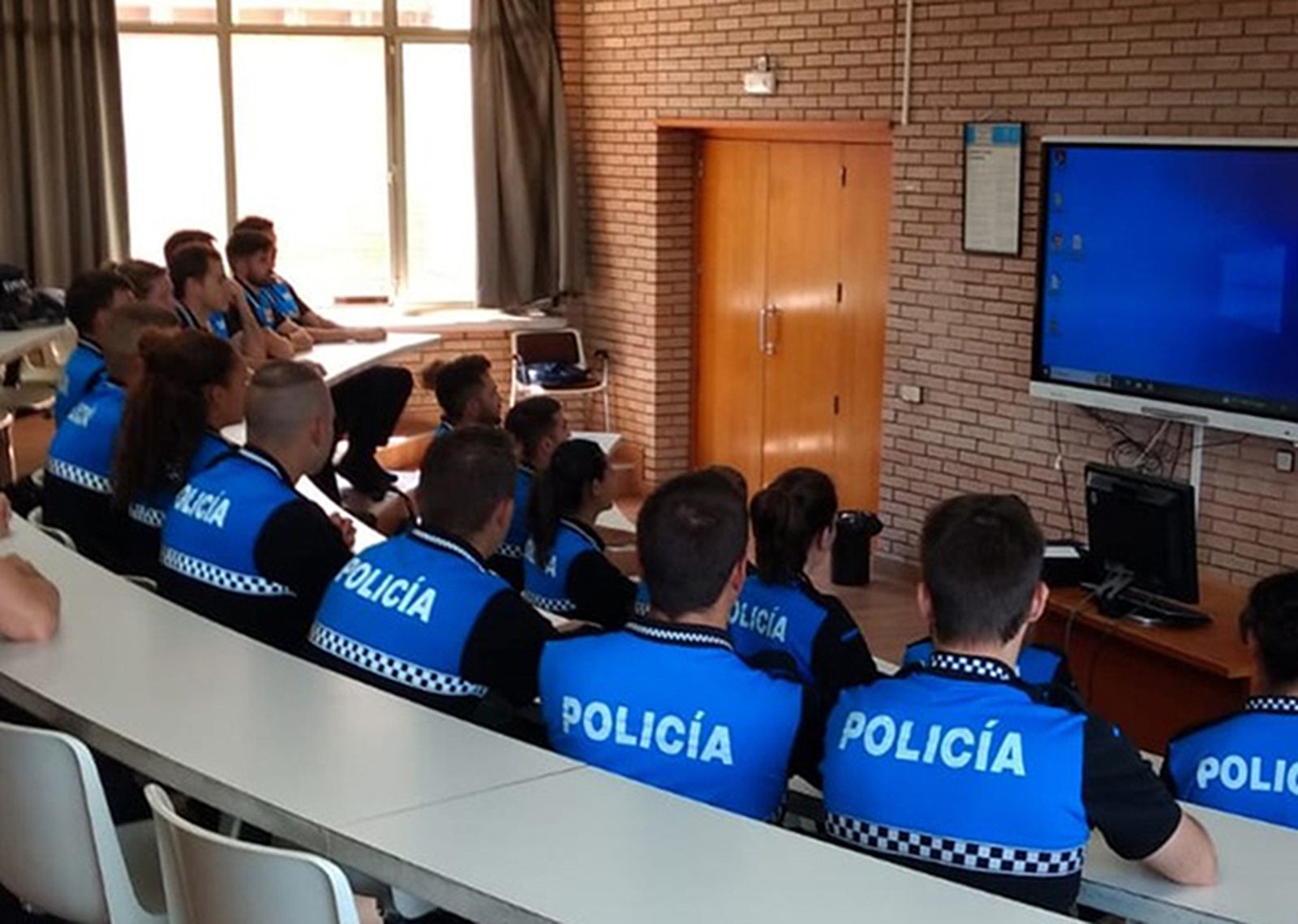 Aspirantes a agentes de Policía Local de Valladolid