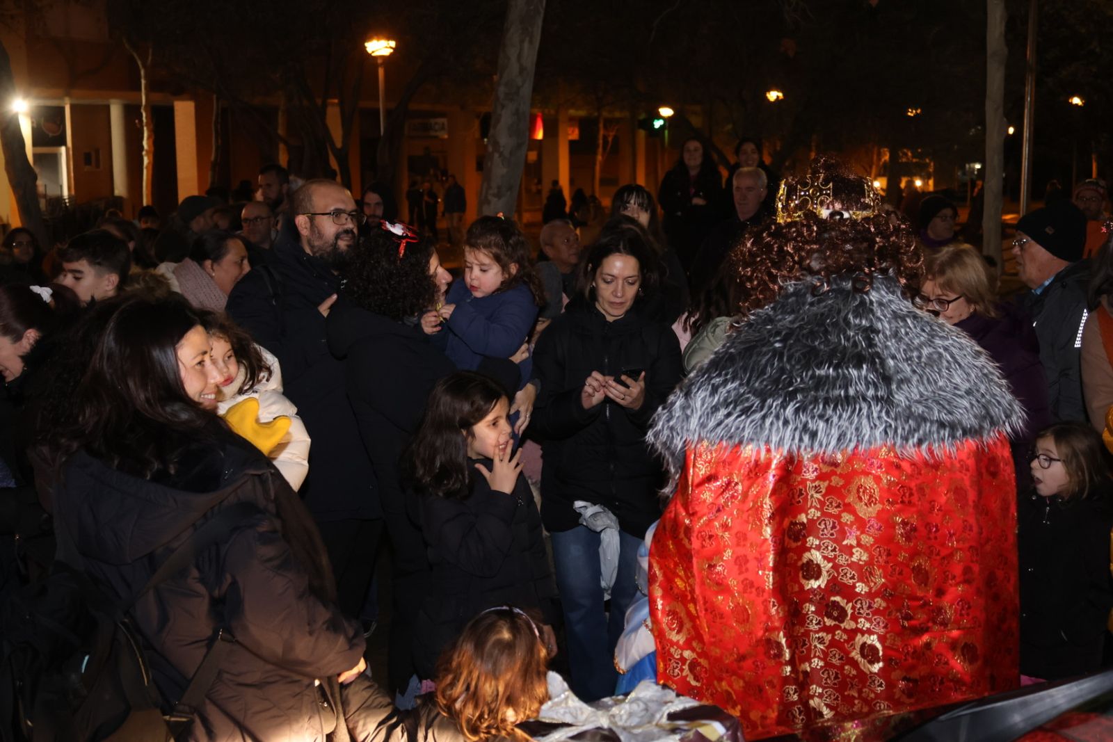 Pasacalles navideño en el barrio de El Zurguén
