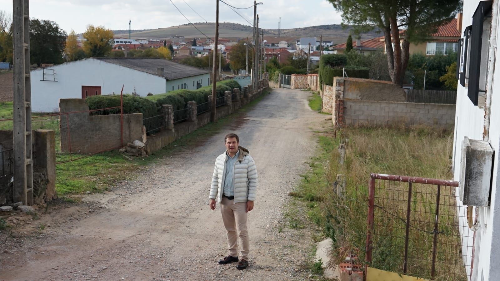Camino del Pinar en Aldeatejada