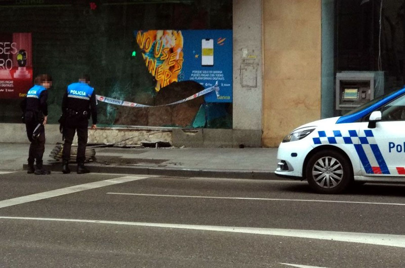 Accidente plaza alemania