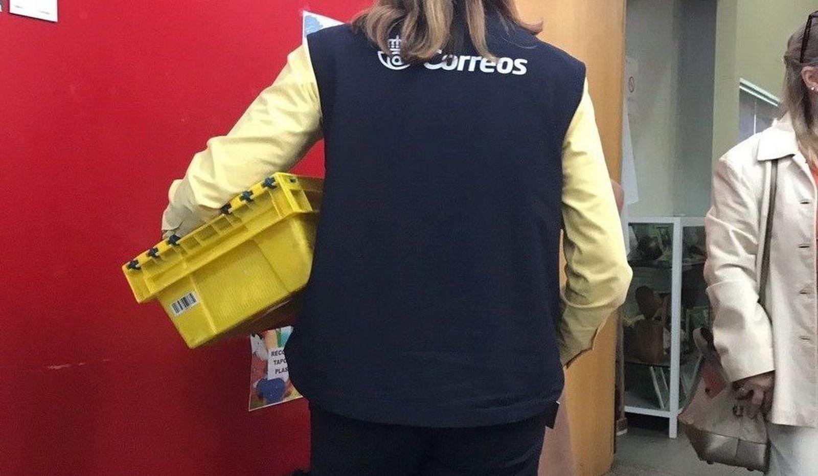 Voto correo. Foto de archivo