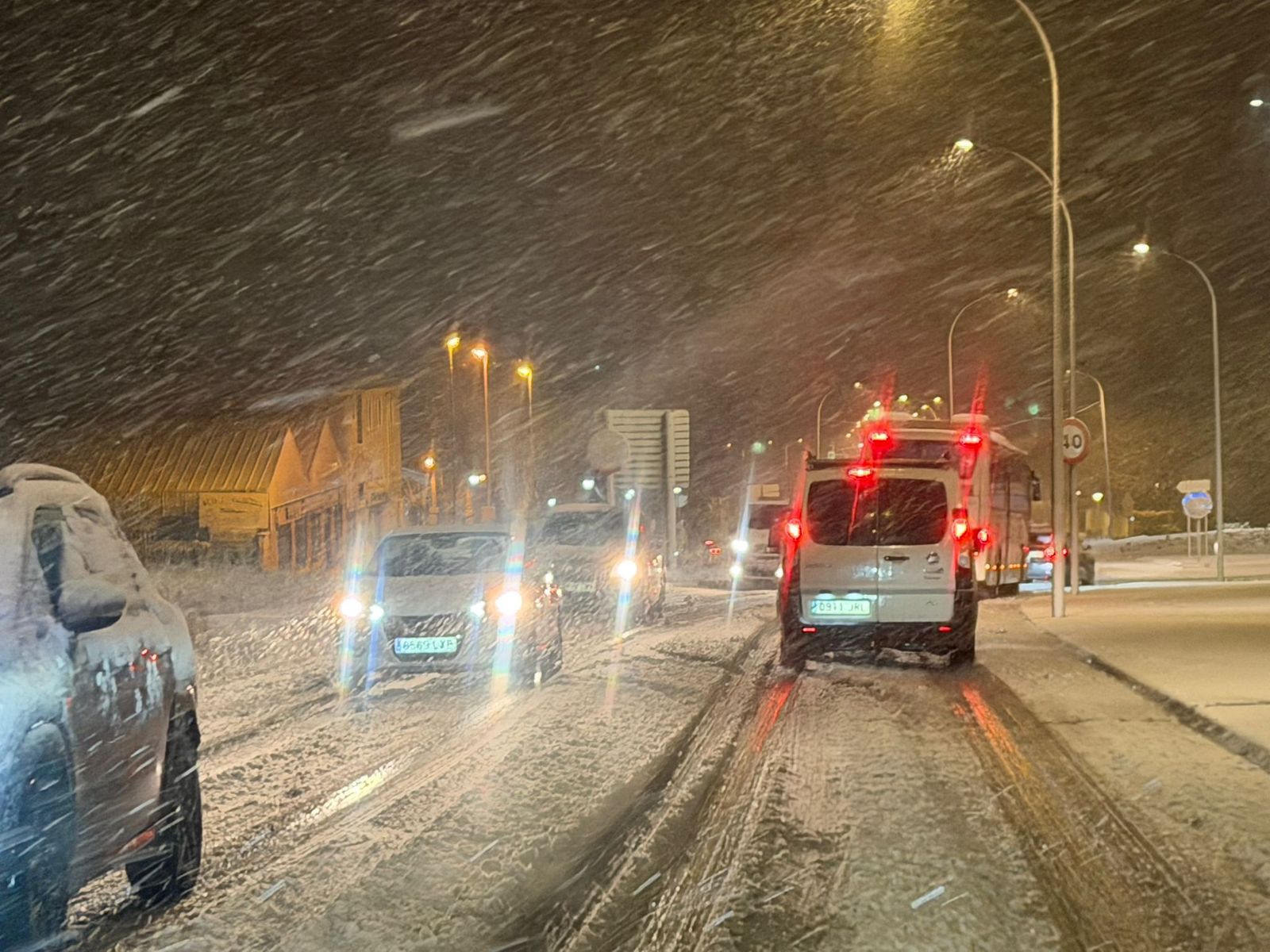 Nevada en Salamanca 28 de enero 2026