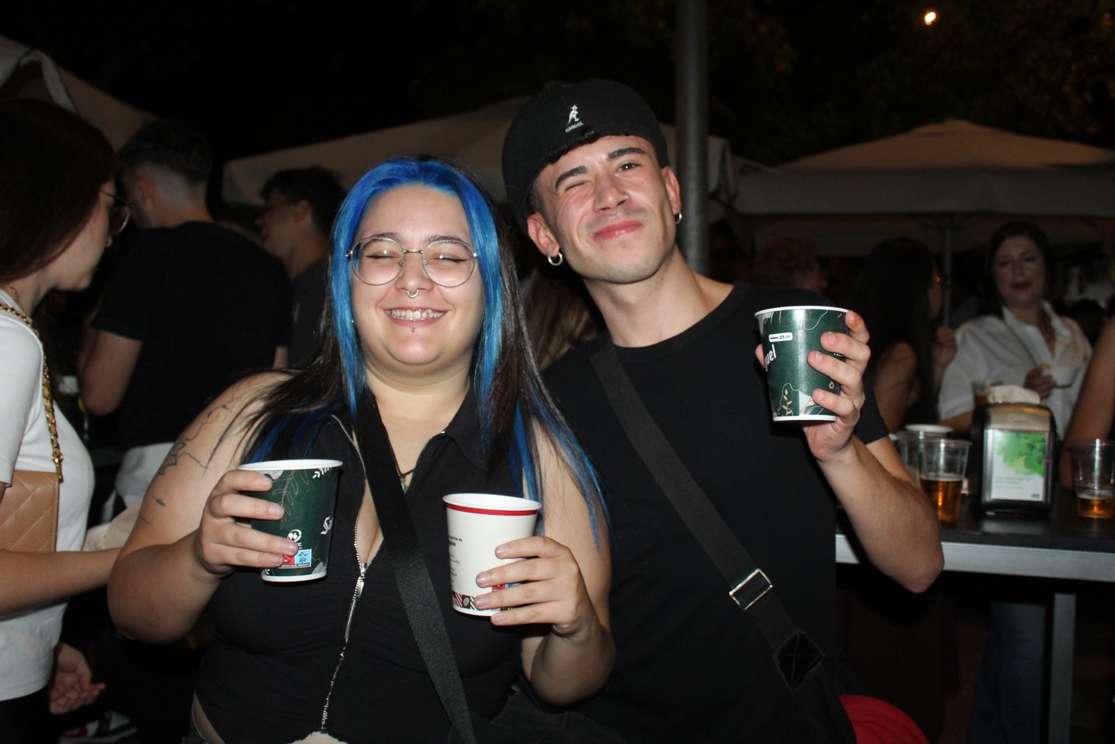 Ambiente en la Feria de Día en la tarde de este sábado