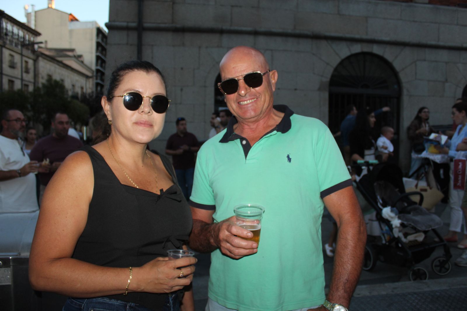 Ambiente en la Feria de Día en la tarde de este jueves