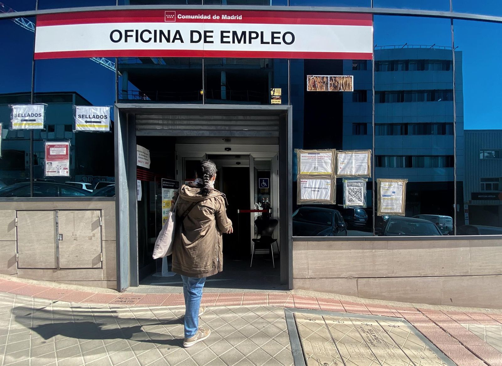 Una oficina del Servicio Público de Empleo Estatal (SEPE). Foto EP