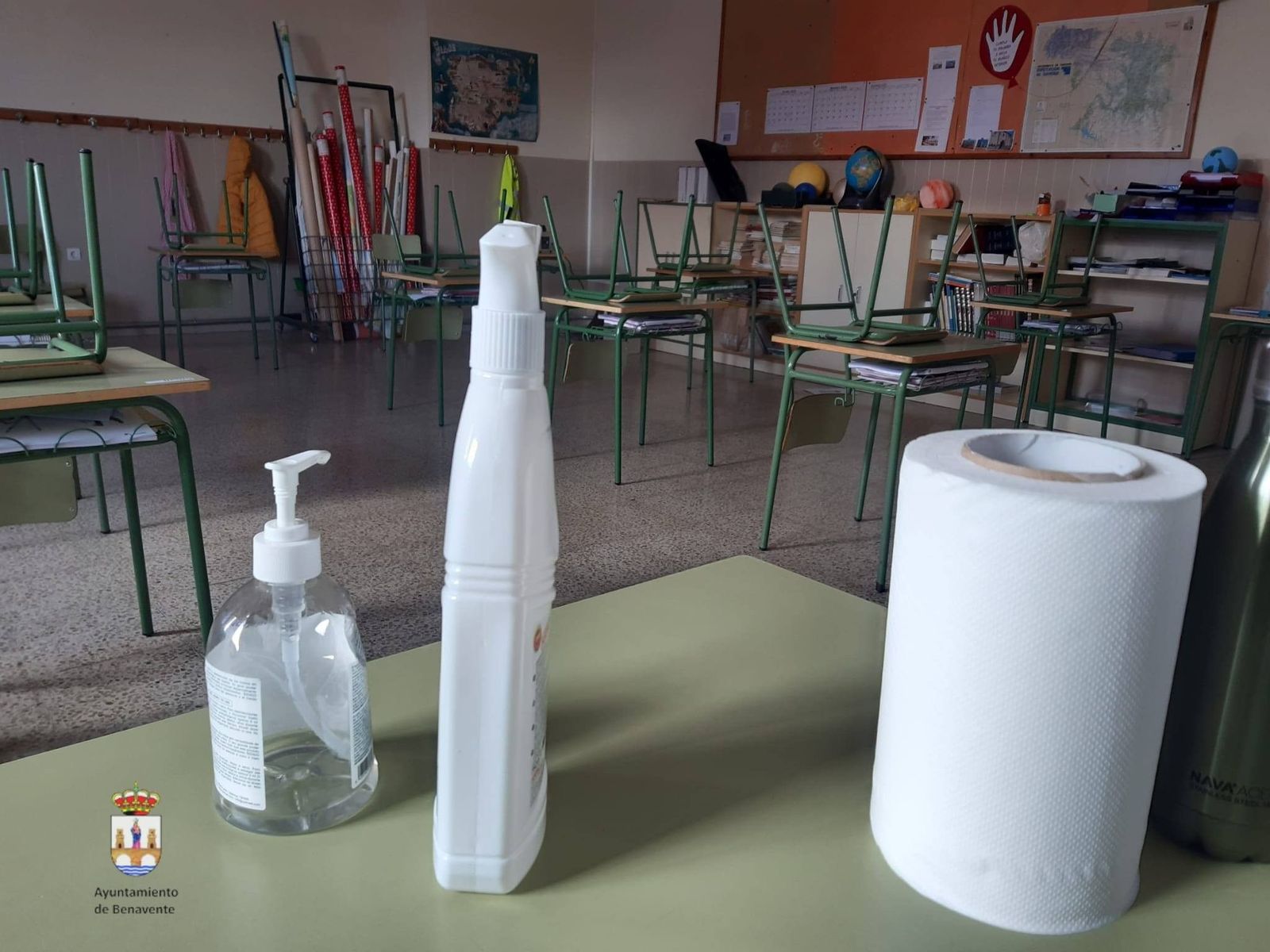 Aula coronavirus colegios Aula coronavirus colegios