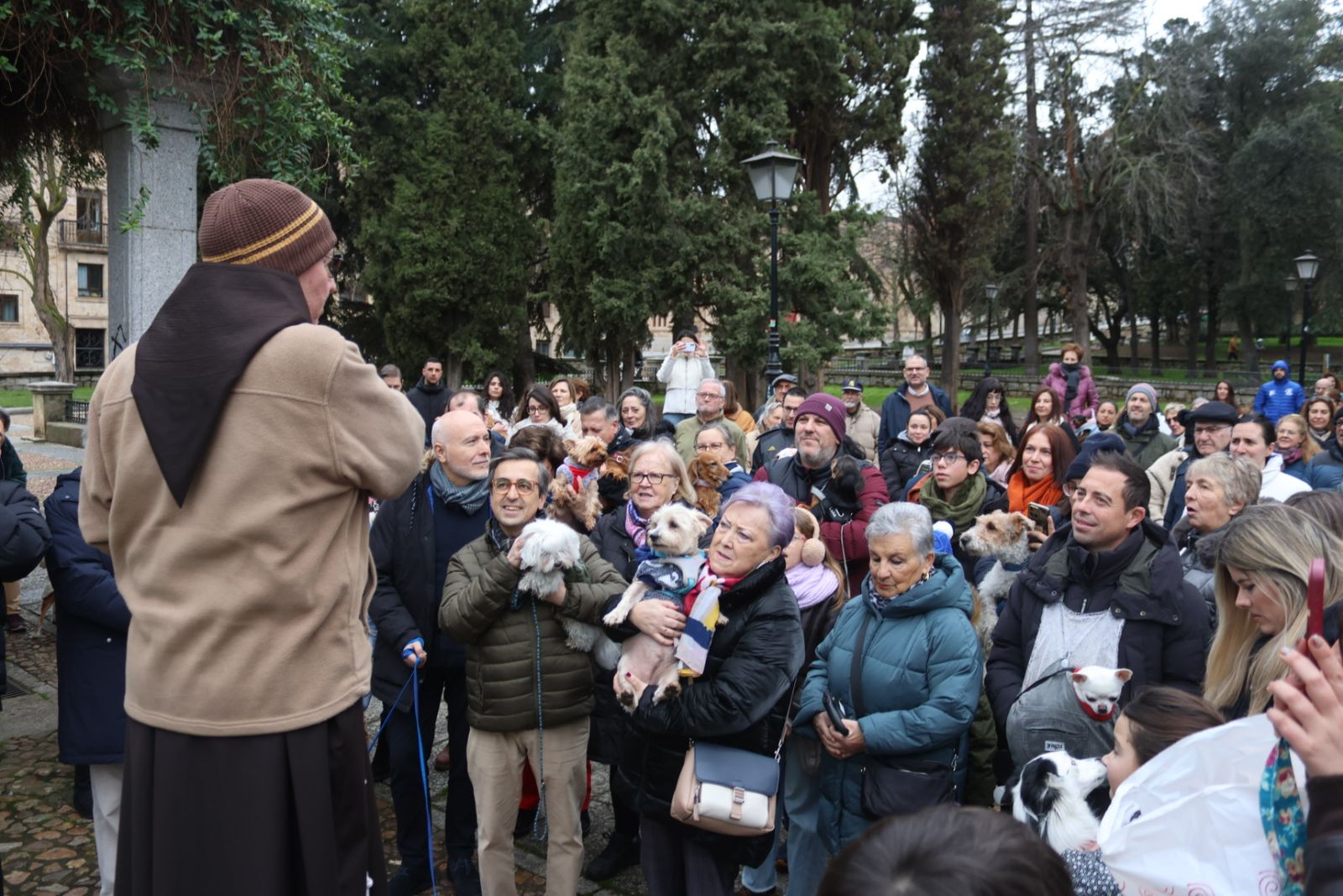 Bendición de los animales por San Antón en el Campo de San Francisco