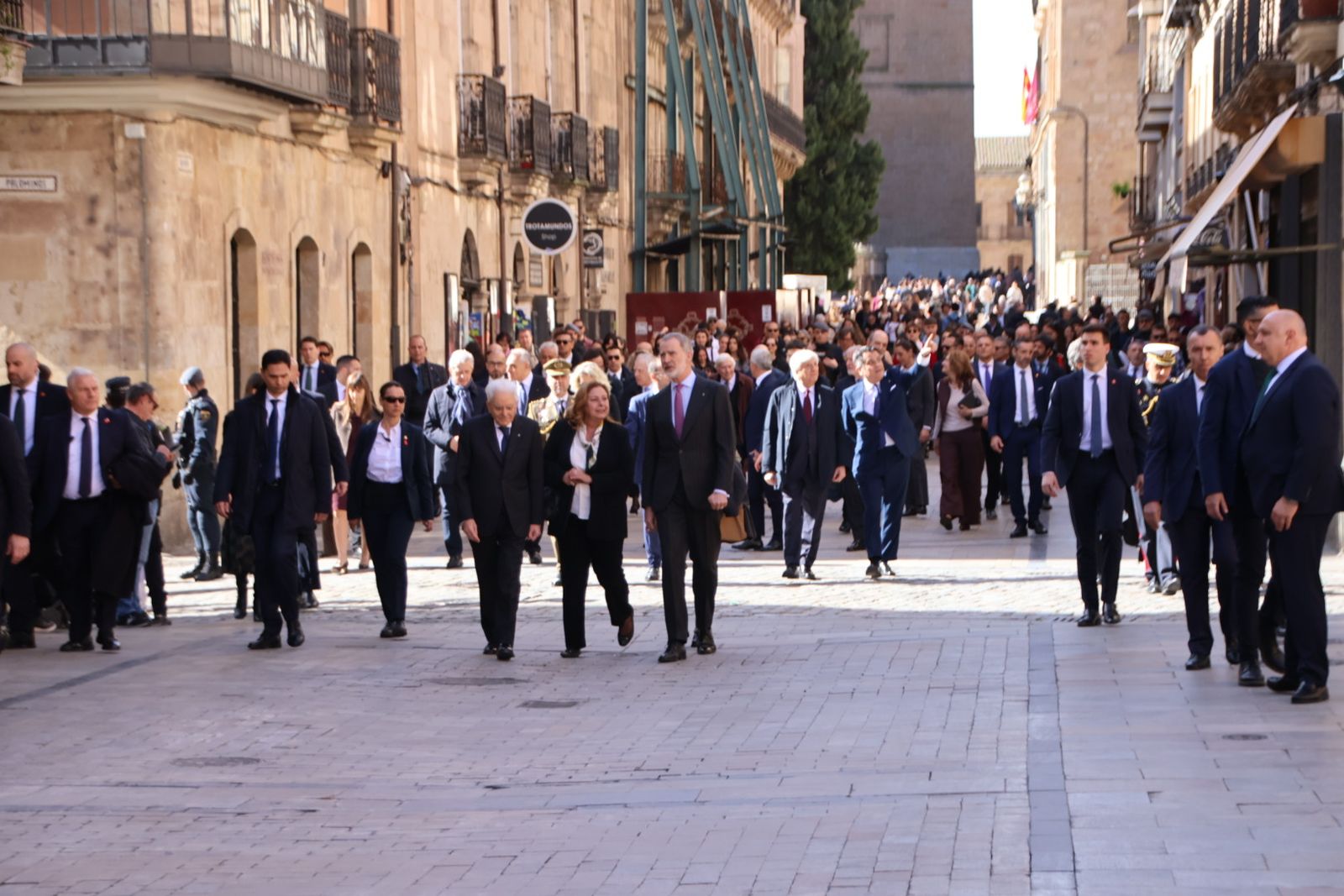 Investidura de Sergio Mattarella como doctor 'honoris causa' de la USAL con la presencia del Rey Felipe VI