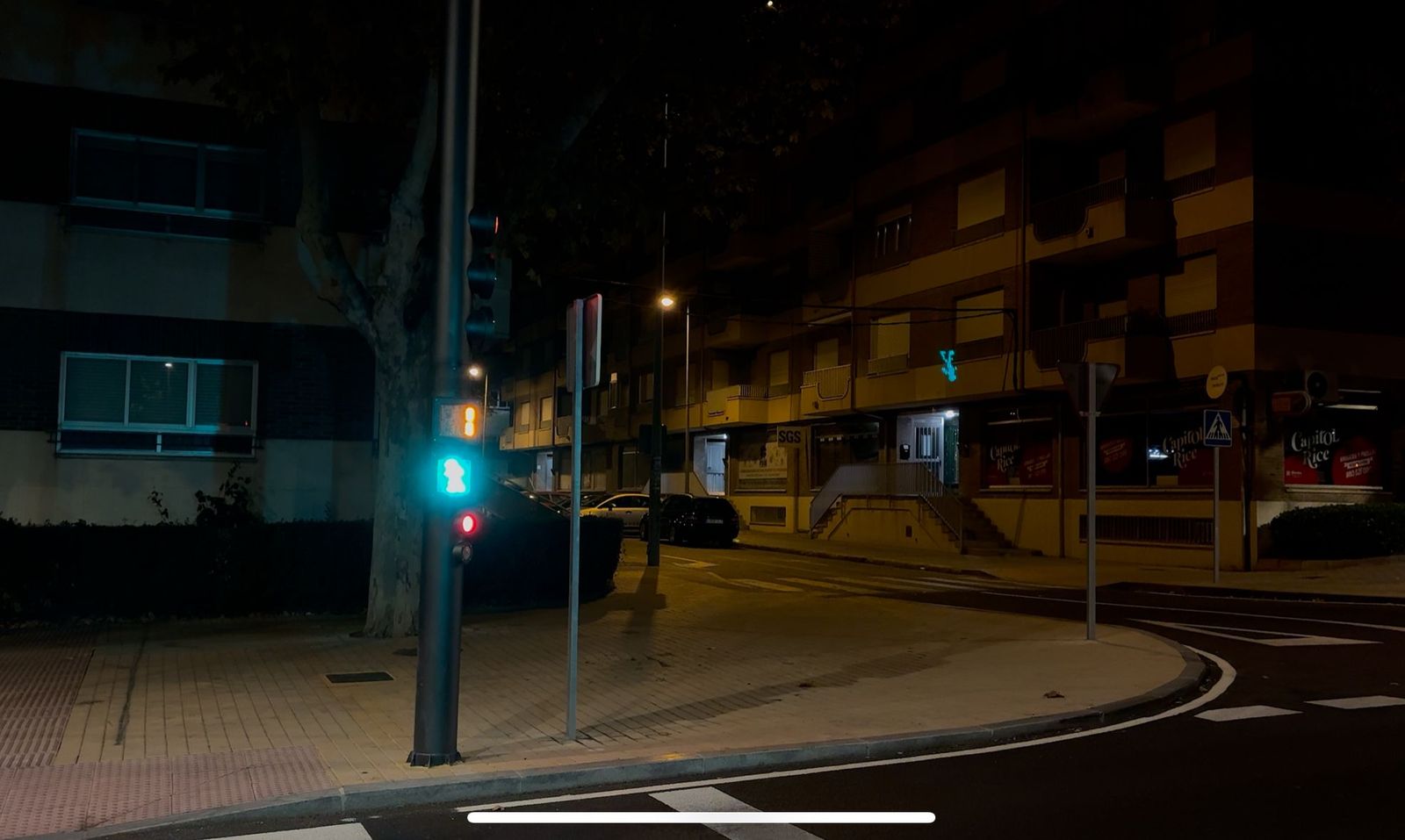 Imagen de uno de los nuevos semáforos