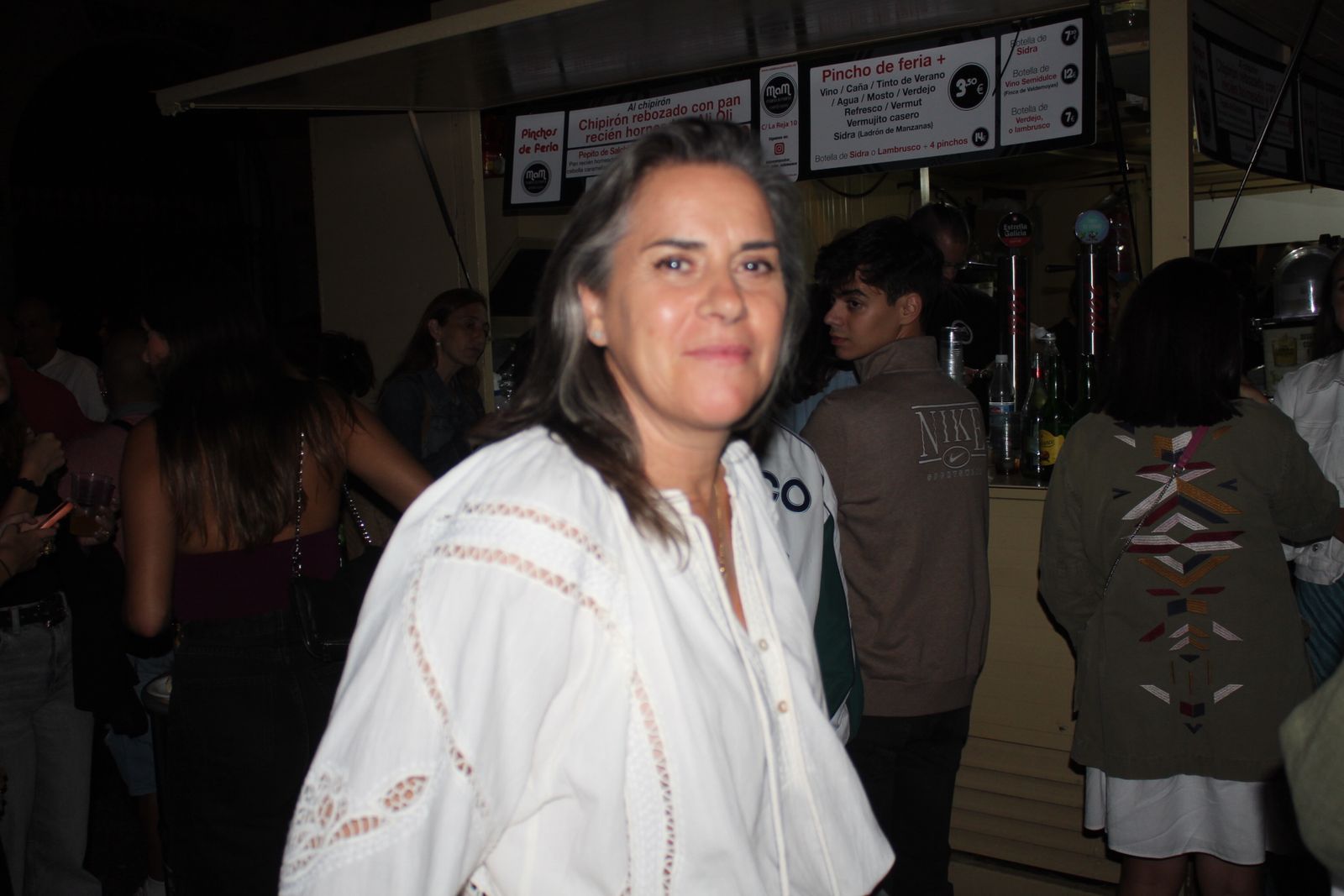 Ambiente en la Feria de Día en la tarde de este sábado