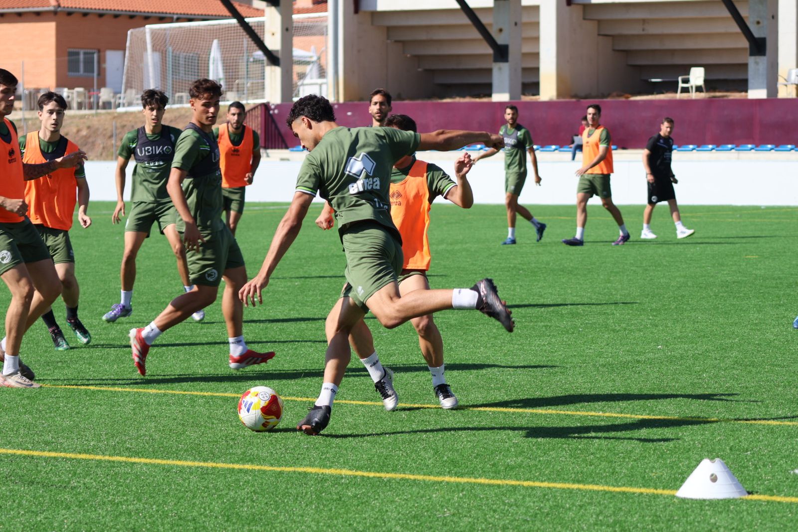 Primer entrenamiento de Mario Simón como entrenador de Unionistas