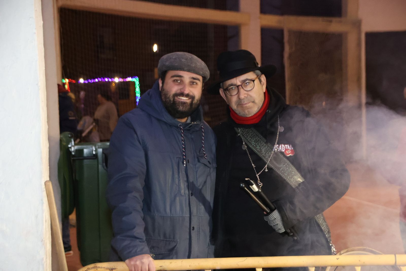 Castañada popular acompañada de un bonito espectáculo circense en Castellanos de Moriscos