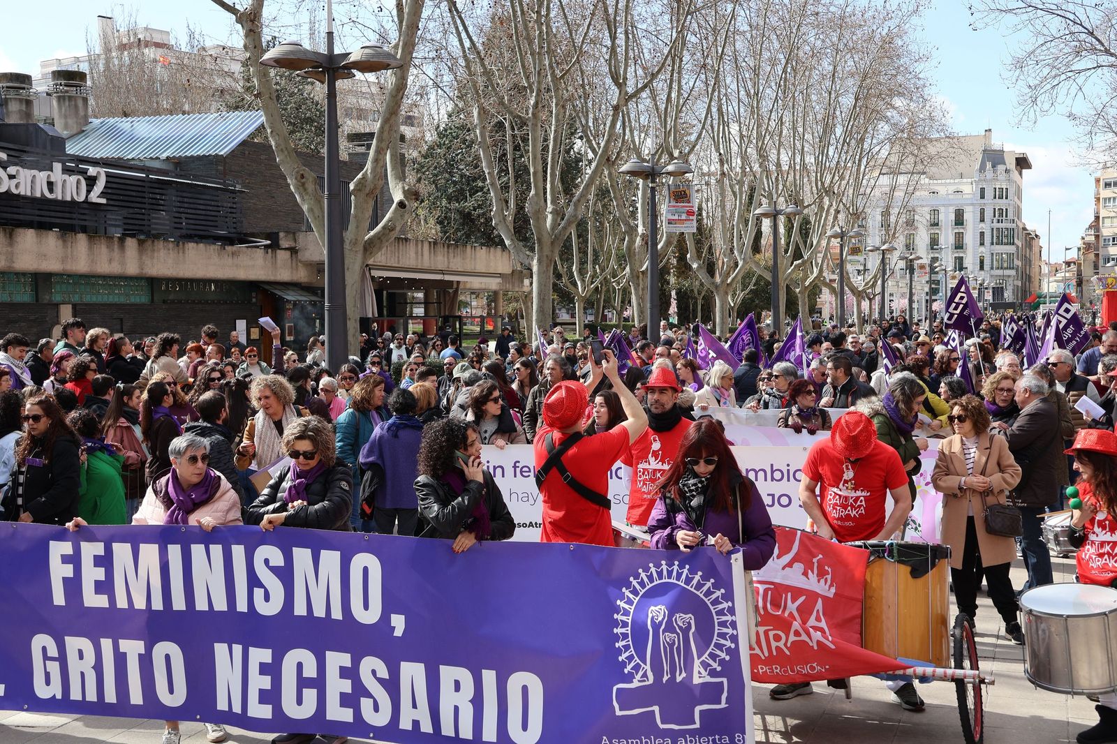 GALERÍA | La manifestación del 8M por las calles de Zamora, en imágenes