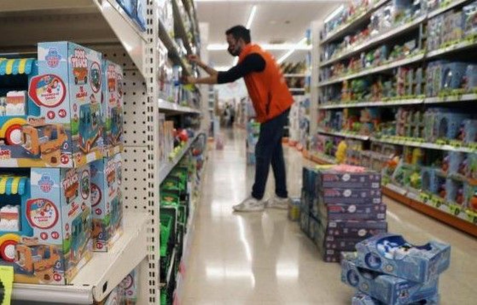 Tienda de juguetes. Archivo.