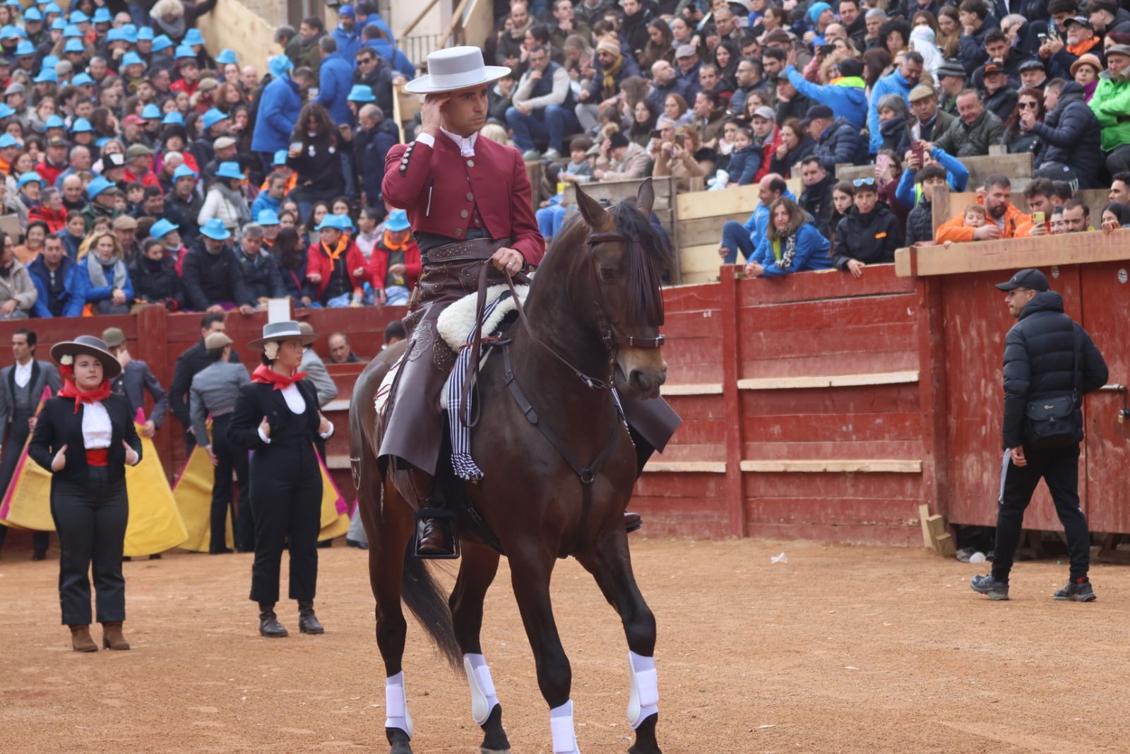 Novillada sin picadores del bolsín taurino y rejones en Ciudad Rodrigo