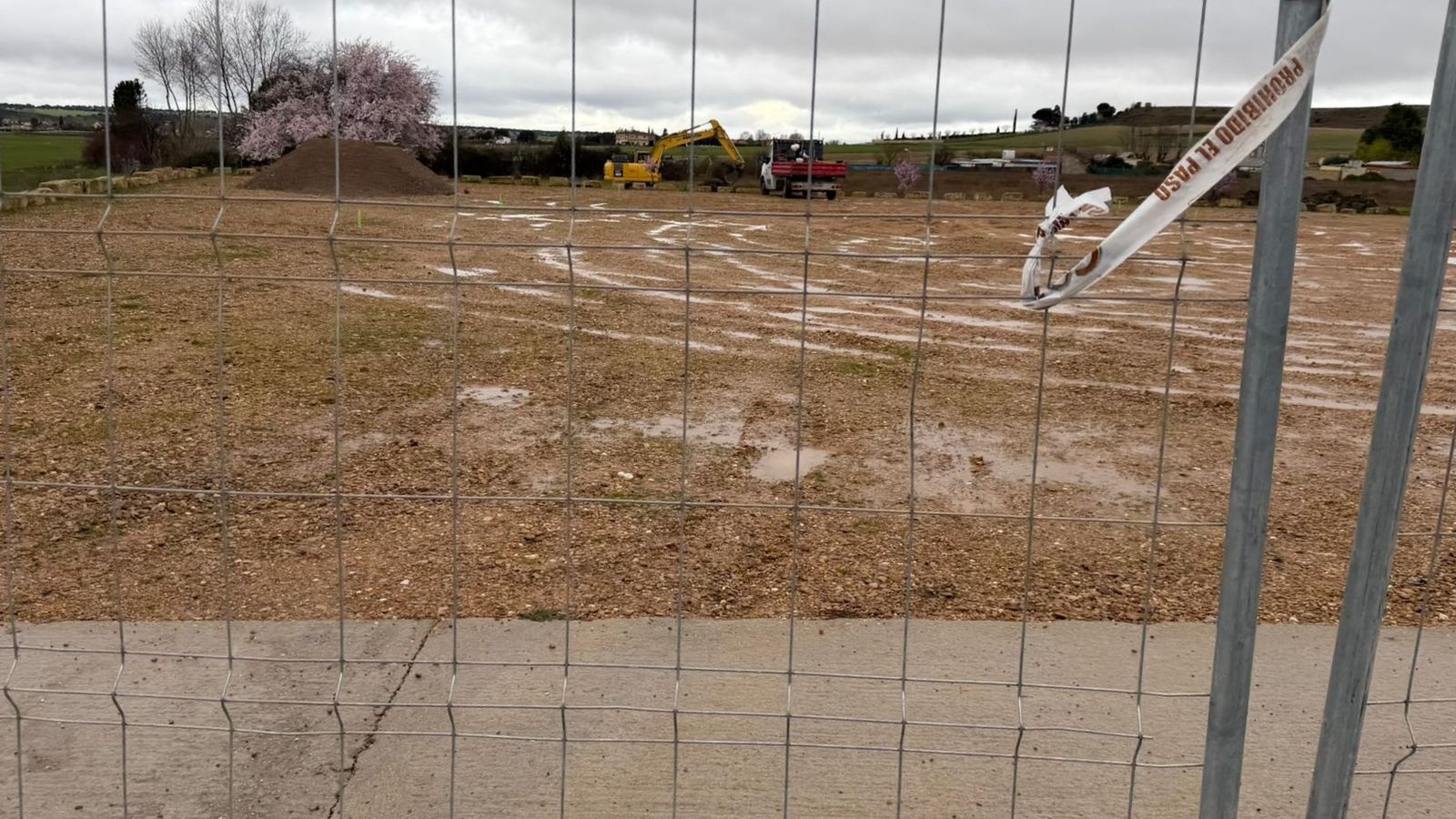 Obras en el Salinar, Villamayor