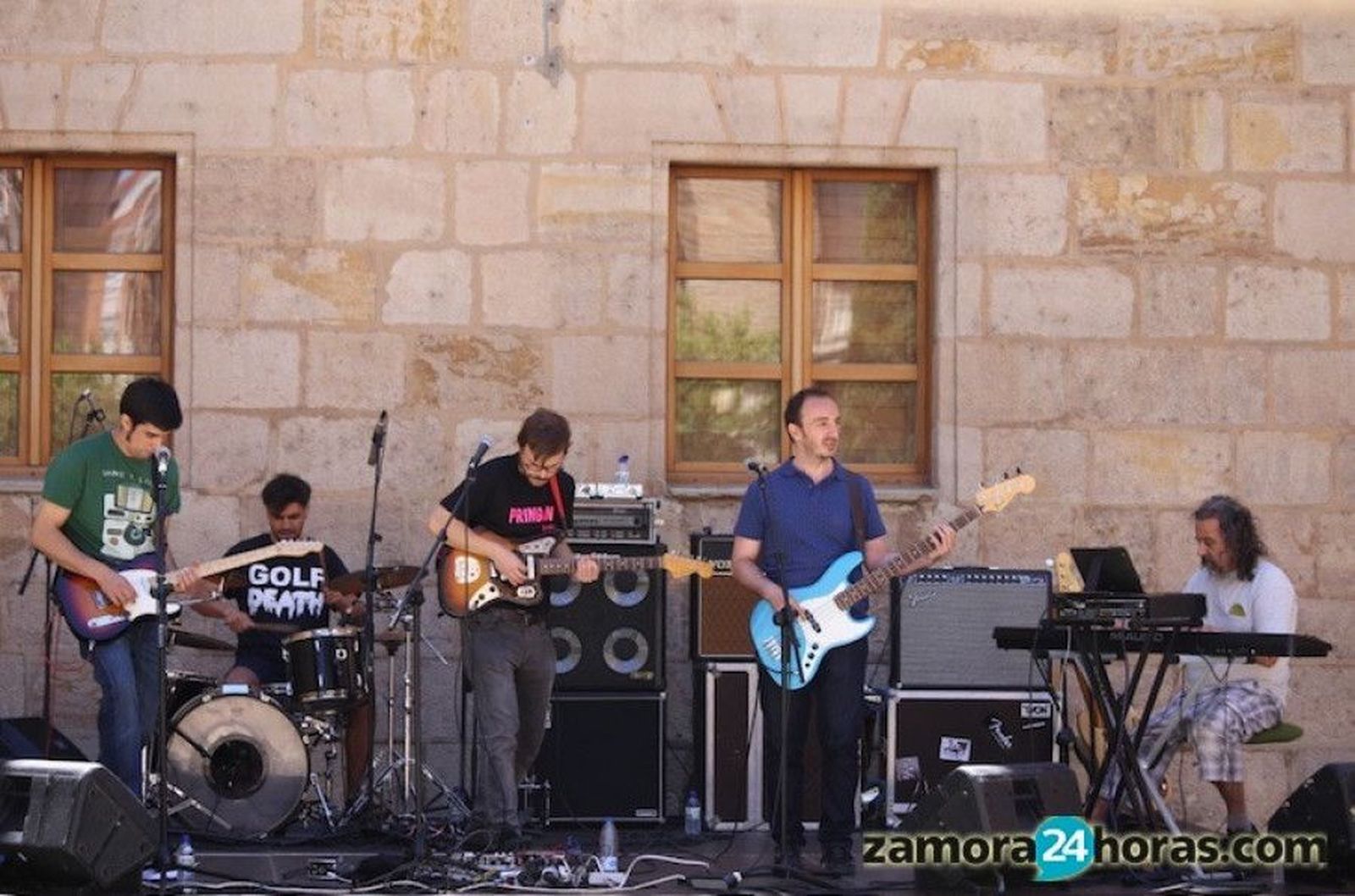 Un instante de una actuación