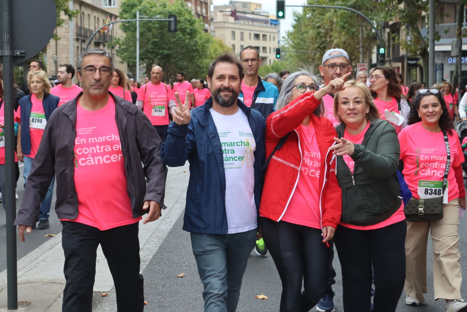 La marcha contra el cáncer vuelve a Salamanca un año más