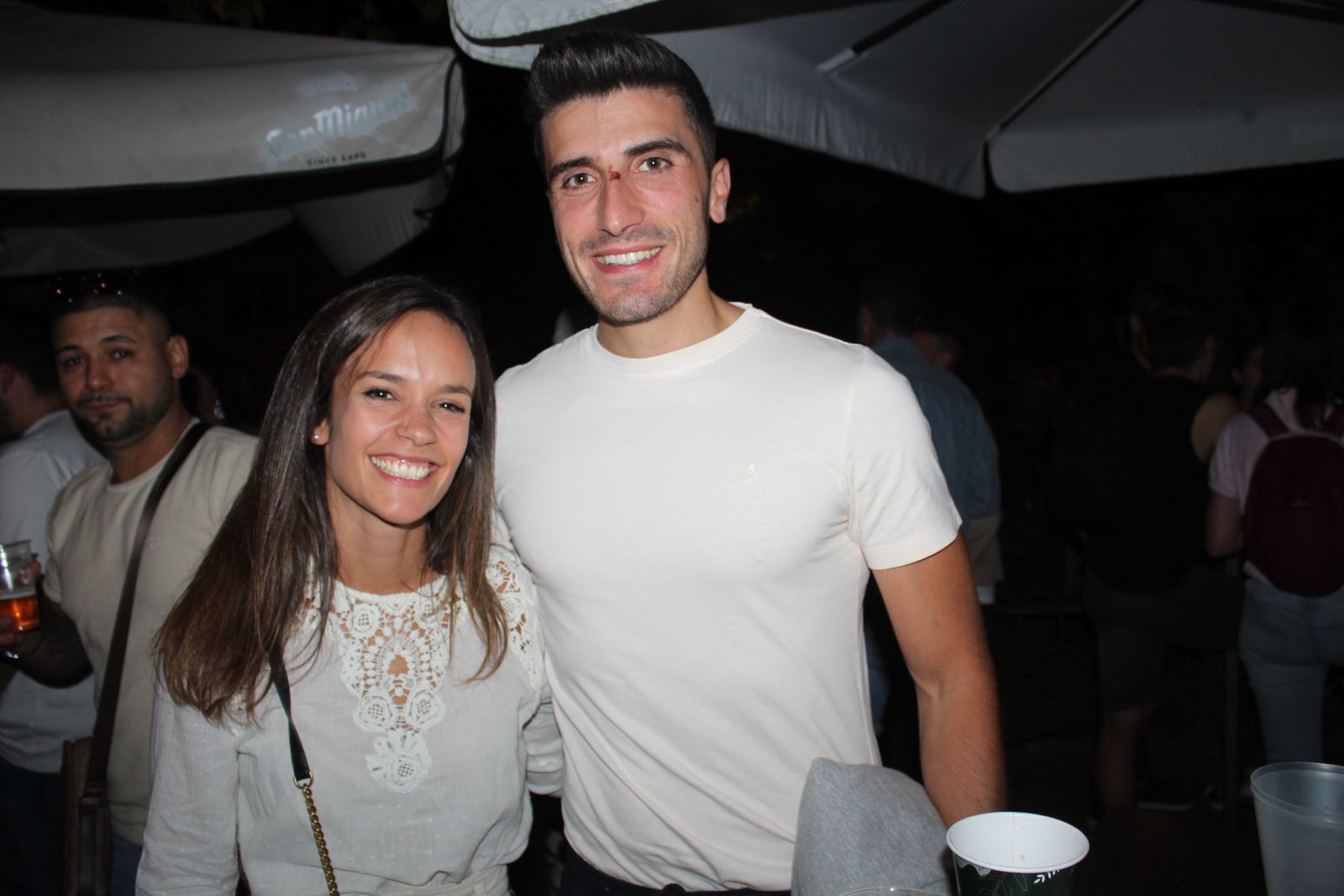Ambiente en la Feria de Día en la tarde de este jueves