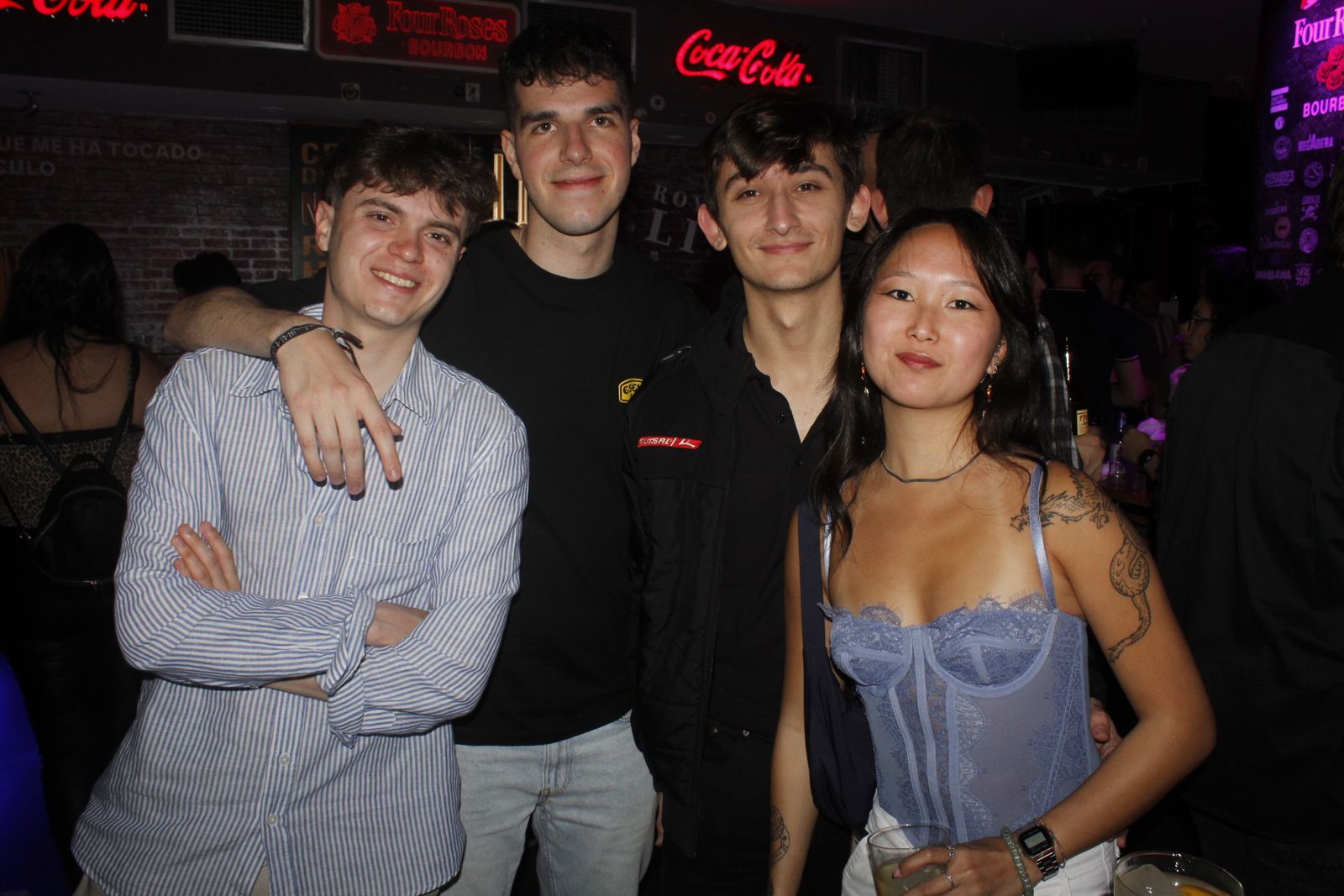 Salamanca de noche, sábado 4 de abril