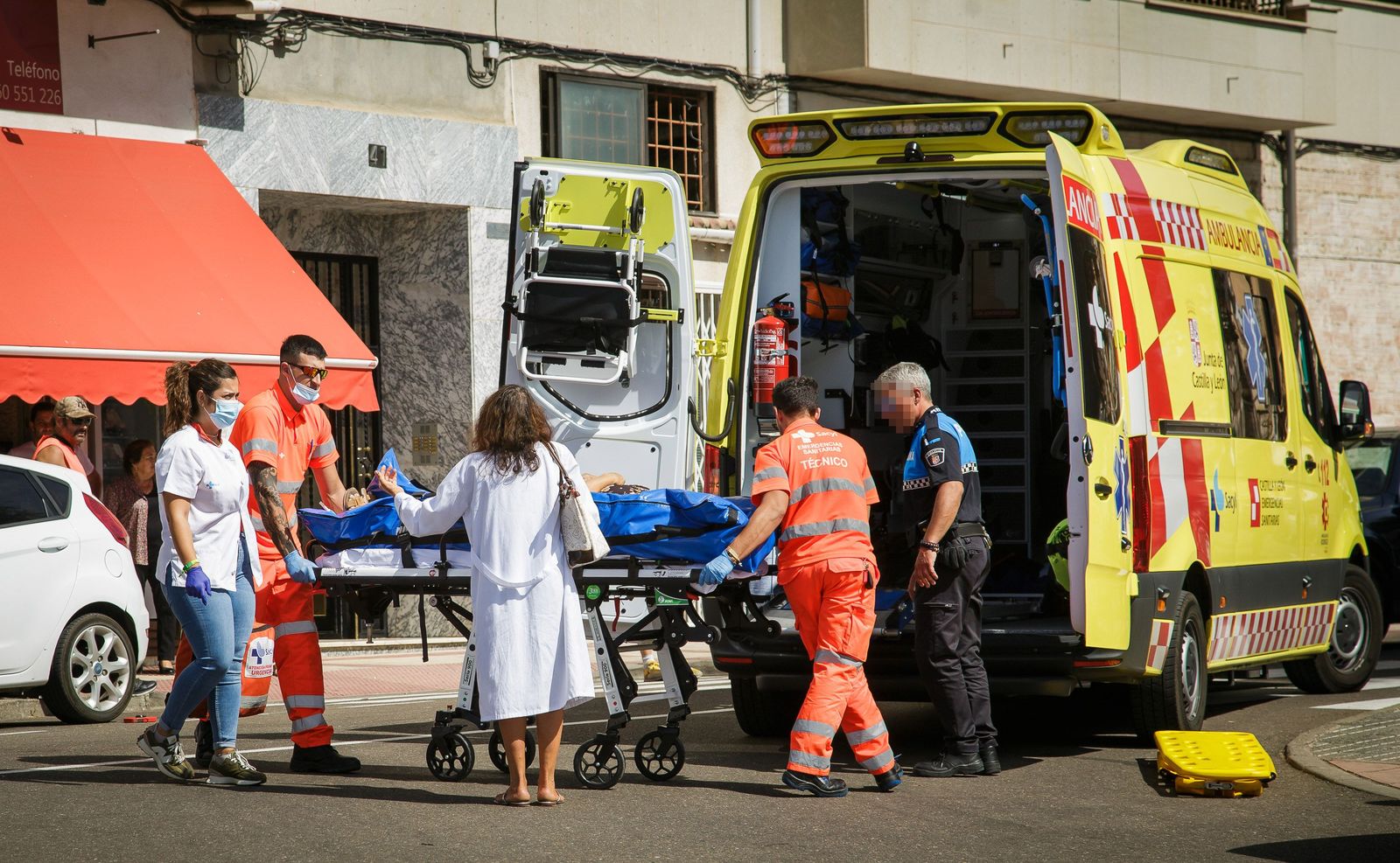 Foto de archivo. Ambulancia. Foto de ICAL
