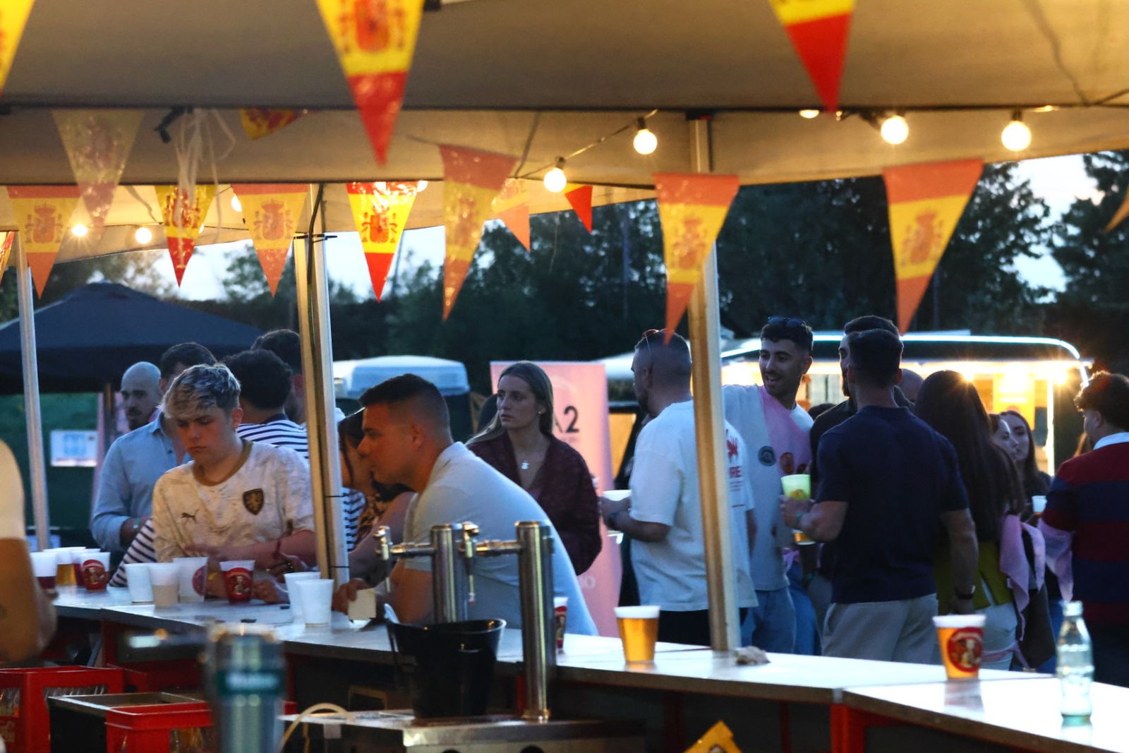 Salamanca de noche, sábado 18 de abril