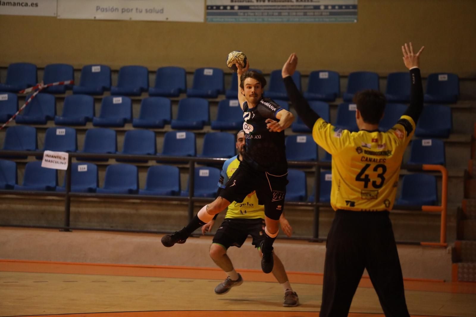 Imagen del BM Salamanca – BM Cuatro Valles.