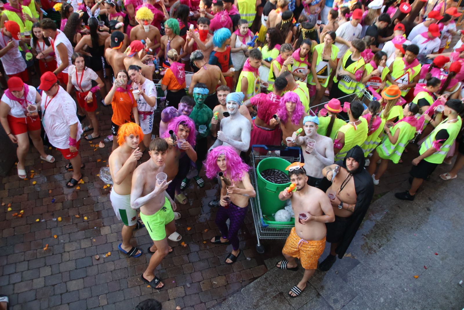 Chupinazo en Carbajosa con batucad