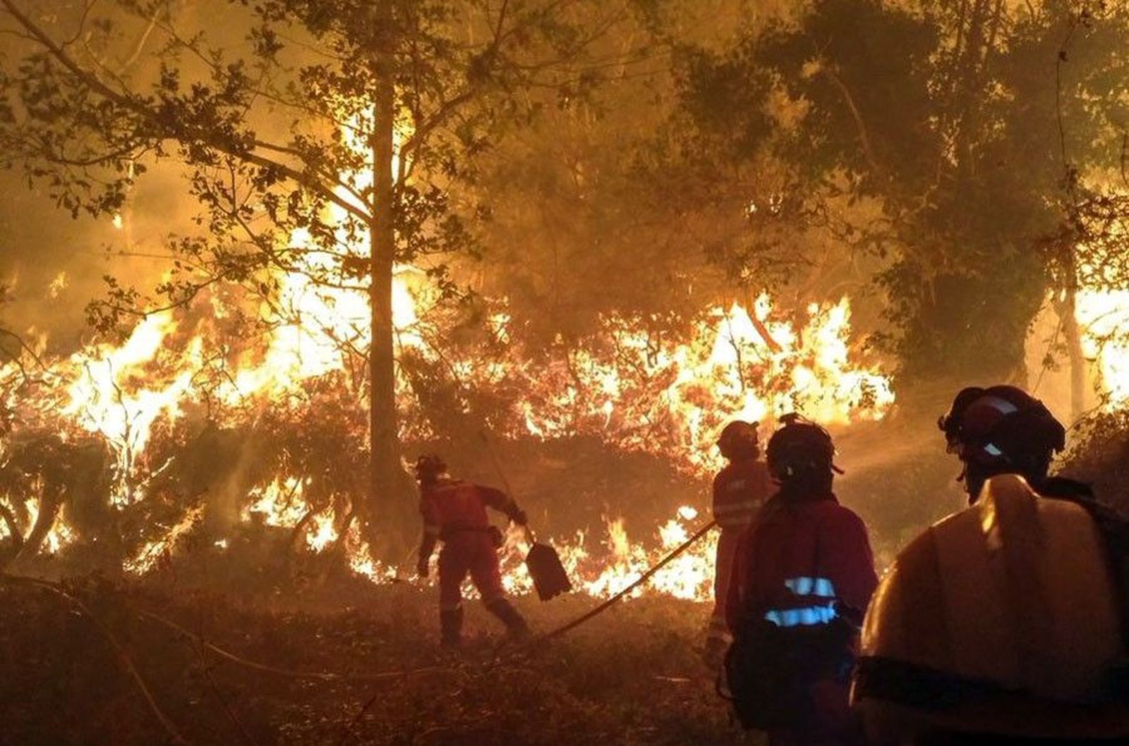 Incendio galicia