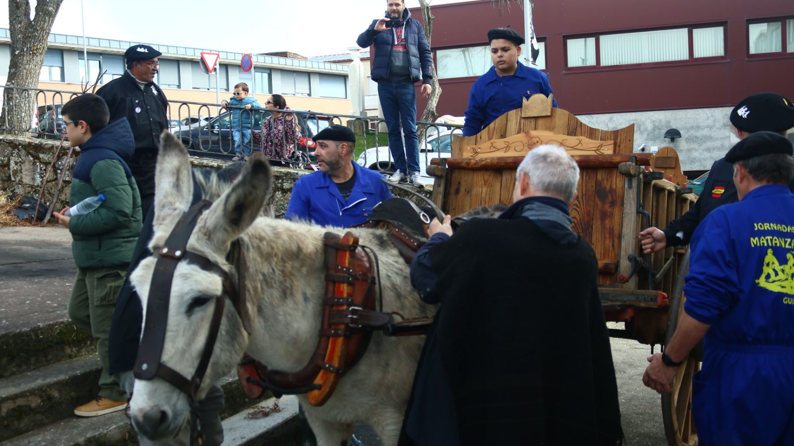 Desfile arriero y matanza típica en Guijuelo