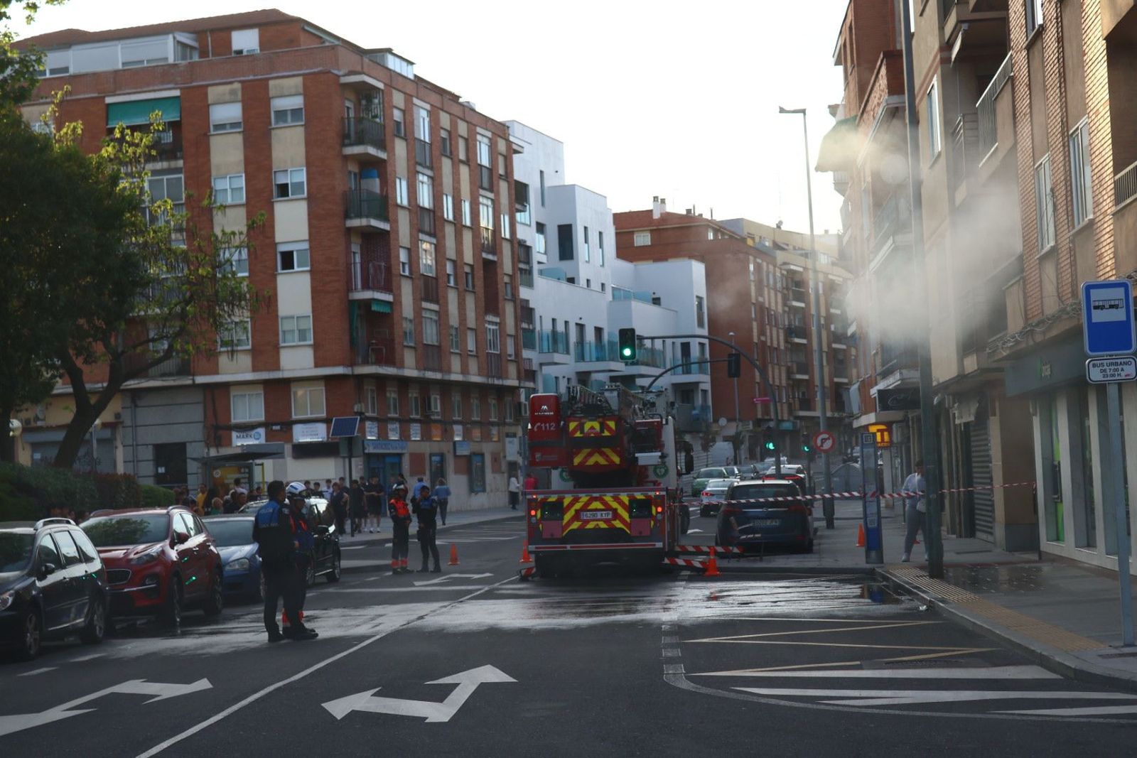 Incendio en una vivienda en Pizarrales