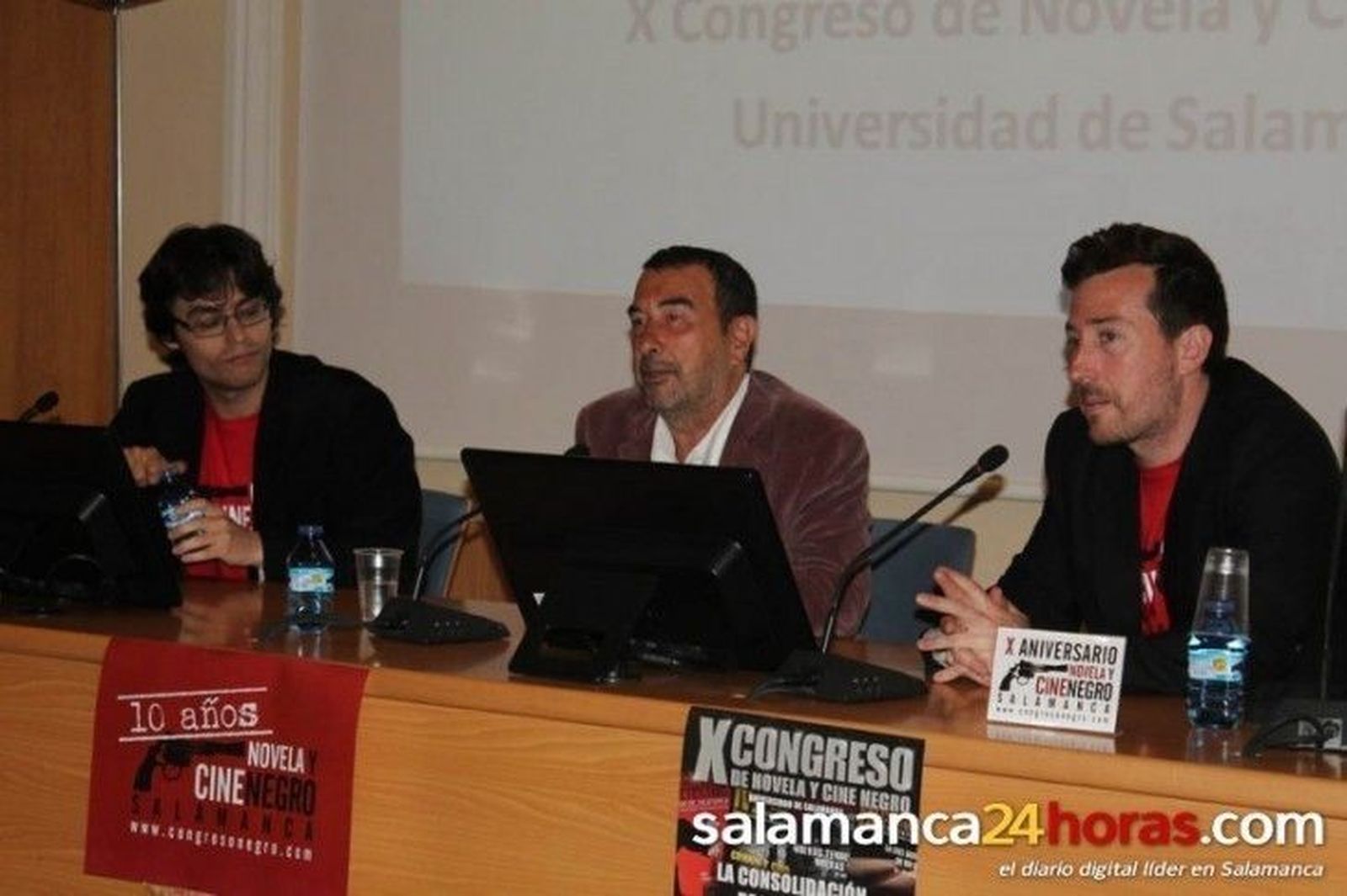 José Luis Garci, en el Congreso de Novela y Cine Negro