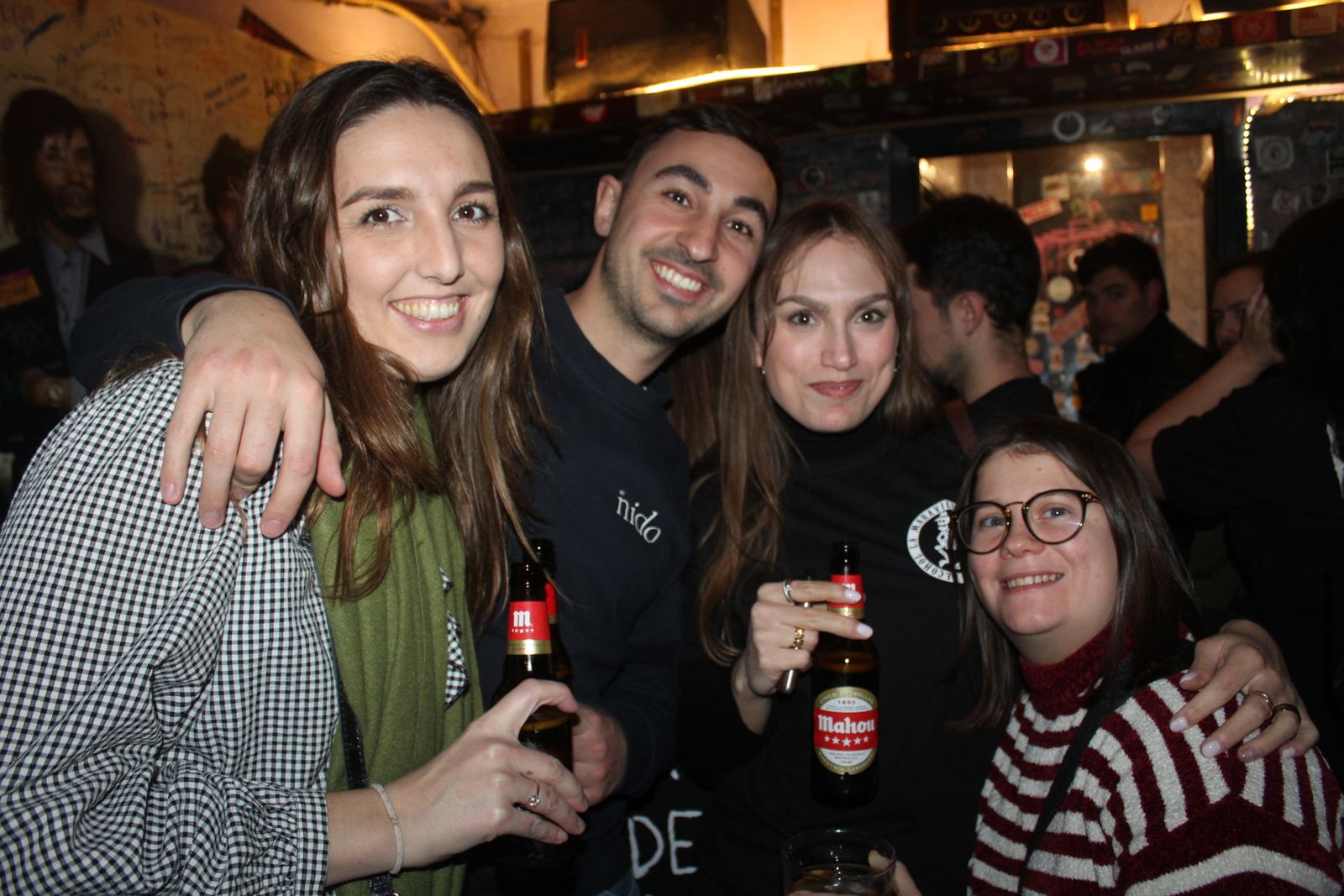 Salamanca de noche, sabado 24 de enero