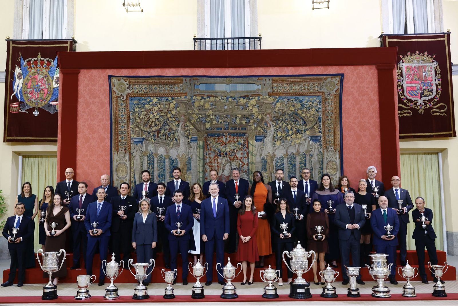 Entrega de los #PremiosNacionalesDeporte por parte de los Reyes