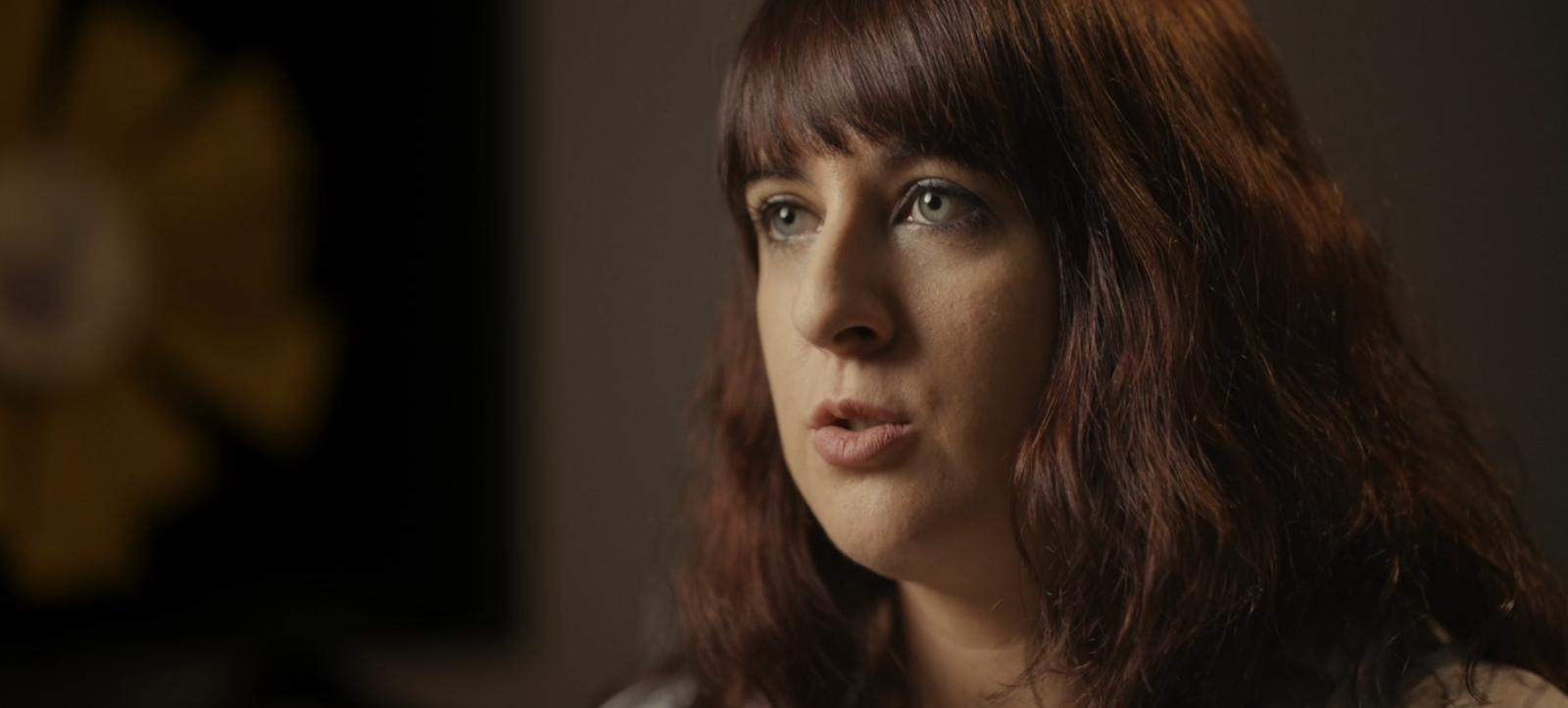 Fotograma de Tania Ruano en el documental grabado por Carlos Sanchidrián 'No estás solo'