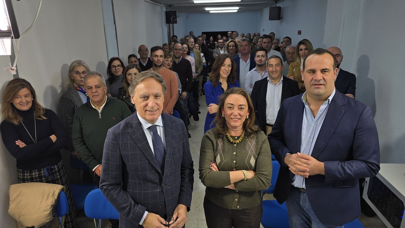 Celebración de un acto sectorial sobre agricultura en la sede provincial del PP, con la presencia de la consejera de Agricultura, Ganadería y Desarrollo Rural de la Junta de Castilla y León, María González Corral