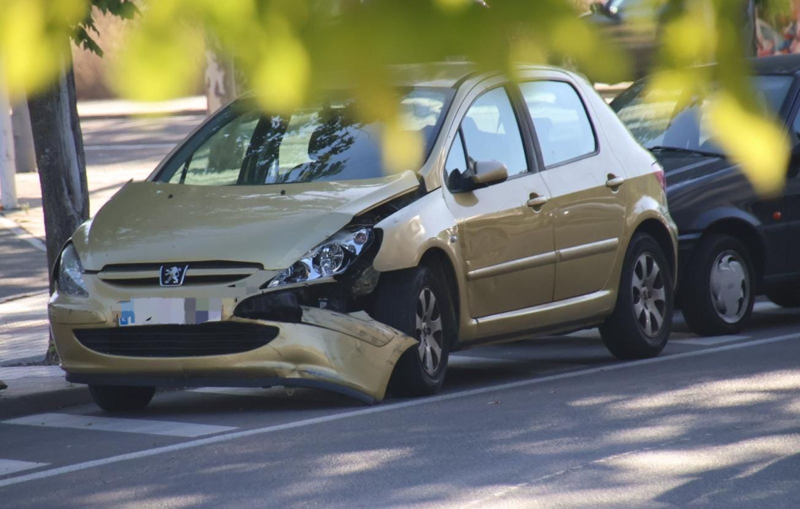 Accidente en la glorieta del Tratado de Tordesillas Accidente en la glorieta del Tratado de Tordesillas