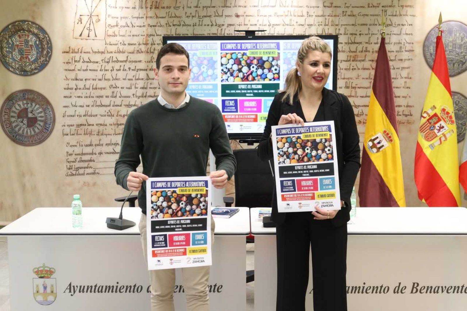 Los deportes menos conocidos al descubierto en el Campus Navideño de Benavente